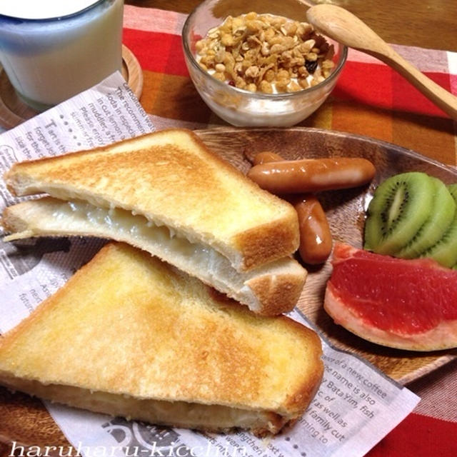 マッシュポテトdeリメイクホットサンド