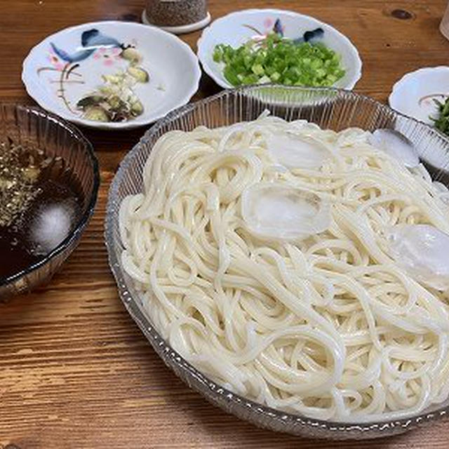 薬味たっぷり素麺