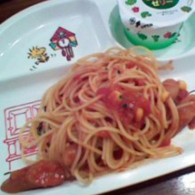 息子１００円ランチ～パステル