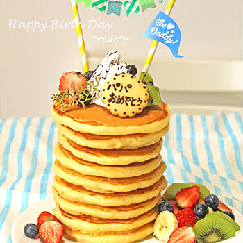 誕生日のサプライズ朝パーティ～♪