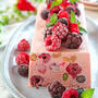 イタリアンアイスケーキ♪簡単ふんわり苺チョコセミフレッド