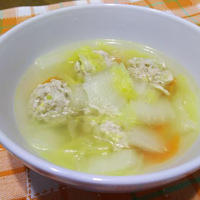 鶏団子スープ～スパイスを使って美味しく減塩！