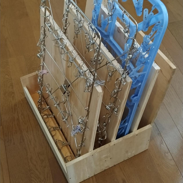 廃材工作(^^)
