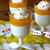 Greek Yogurt Cream Mousse & Peach Jello