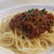 ミートソーススパゲティー