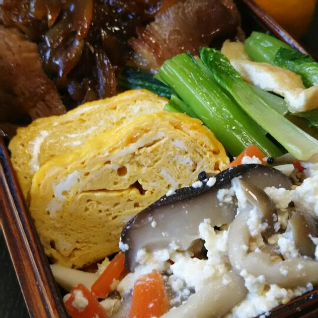 豚肉バルサミコソース焼き弁当