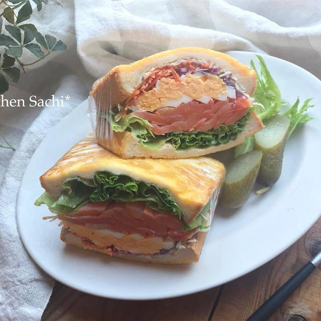 チーズエッグトーストサンド♡【#簡単レシピ#パン】