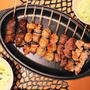 ～お彼岸～　ストウブで『焼き鳥』な夜。