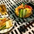 冷やし中華と鶏もも肉のグリル♪
