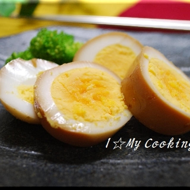 ゆで卵の醤油漬け 柚子胡椒風味 By Snowさん レシピブログ 料理ブログのレシピ満載