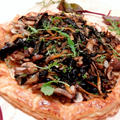 Wild Mushroom Tart -仏キノコのタルト-Tarte aux champignons sauvages