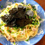 海苔たっぷりボンゴレビアンコスパゲティ