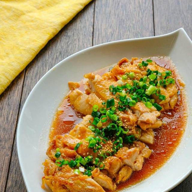 さっぱりコク旨鶏チャーシュー【レンジで簡単！お肉柔らか♪】