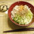 一人の時はこんなもの。　サラダそうめんの晩ごはん