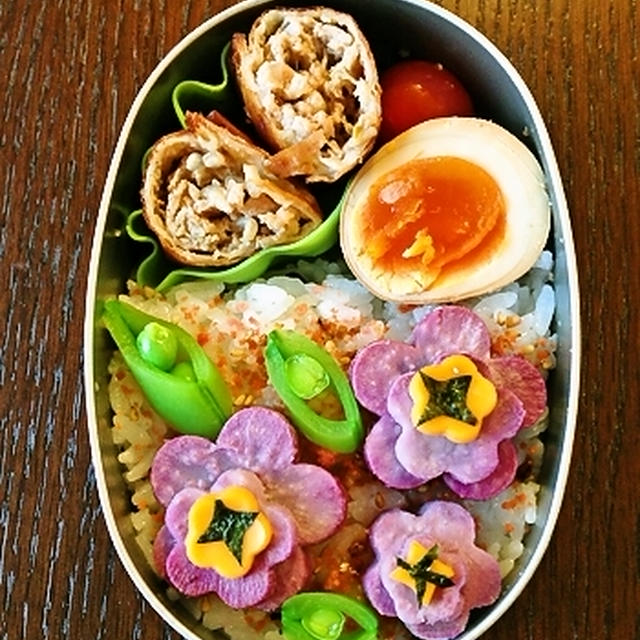 パンジー弁当