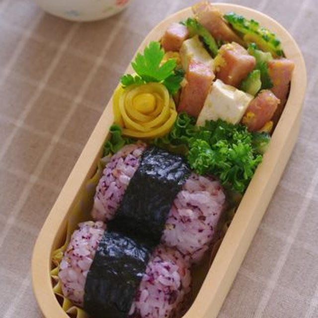 ゴーヤチャンプルーのお弁当