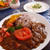 トマトとみつばの牛こまカレー