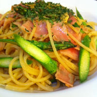 早ゆでパスタdeペペロンチーニ