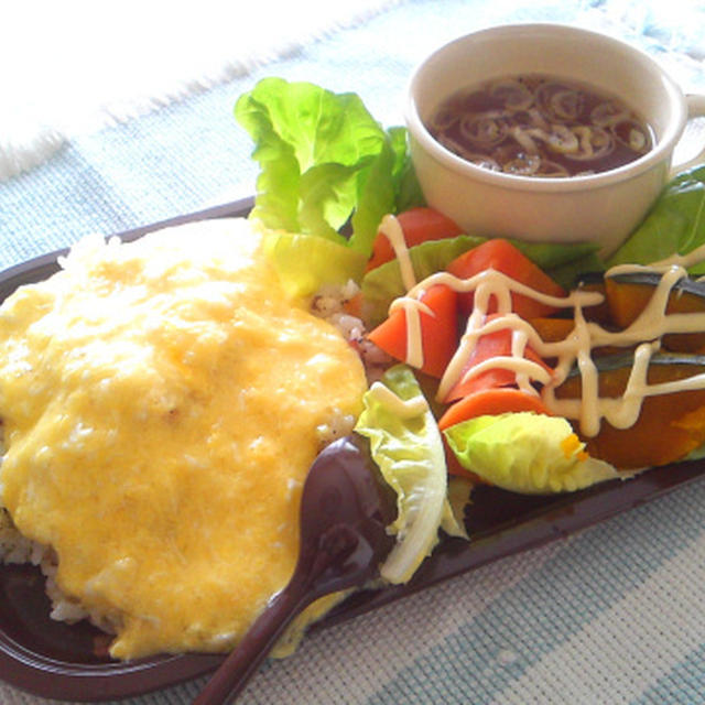 卵あんかけチャーハン