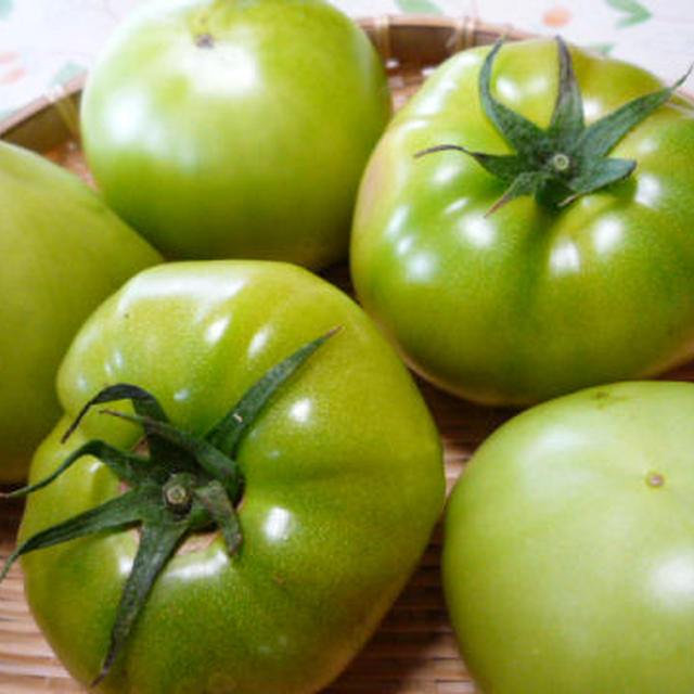 青いトマト by グリーンクッキングアベさん レシピブログ 料理ブログのレシピ満載！