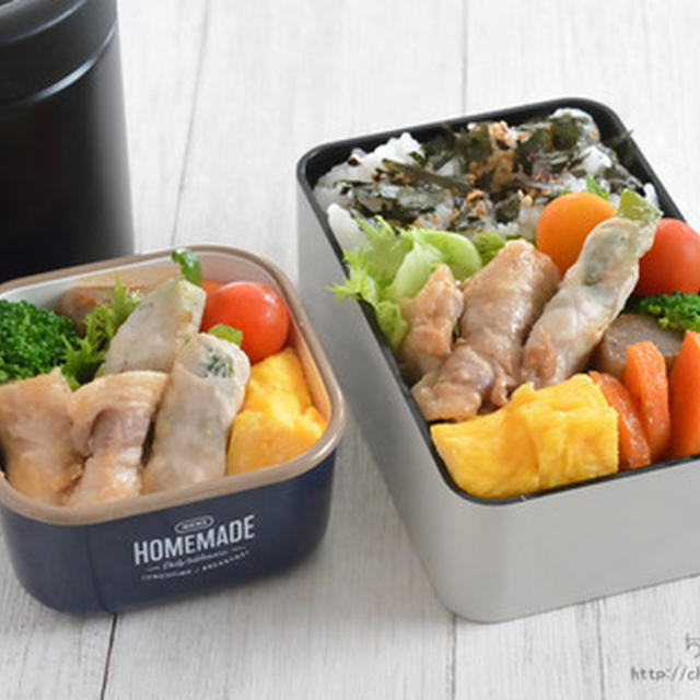 今週のおべんとう。064W（JK弁当・男中夜弁＆昼弁）