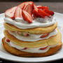 ベーキングパウダーなしで作るパンケーキ(ホットケーキ)のレシピ
