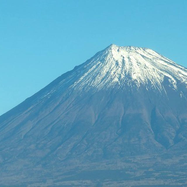 ＊12月中旬の富士山＊雪が少ないね＊