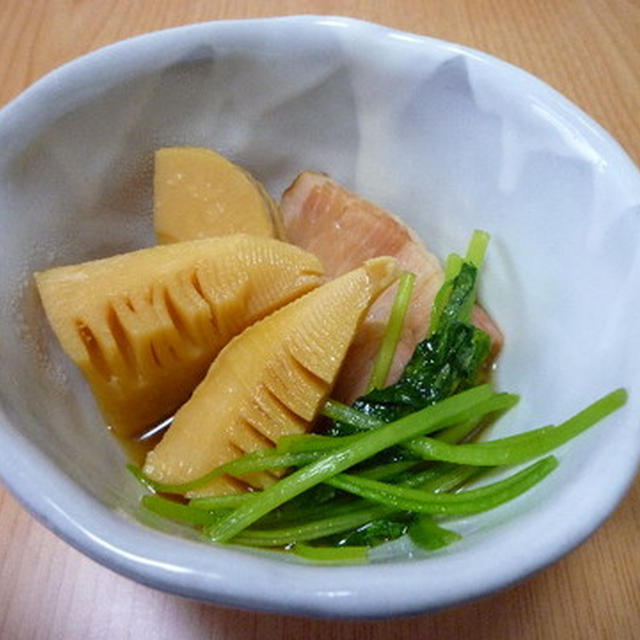 筍とベーコンの和風コンソメ煮