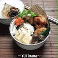 やっと載せました♪鶏胸肉のマヨワイン唐揚げのお弁当 by YUKImamaさん