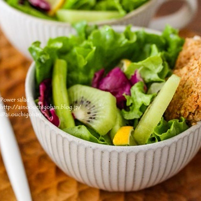 女子力高めなsalad朝食に♡朝ラク♪栄養満点！爽やかレモンドレッシングサラダ♡