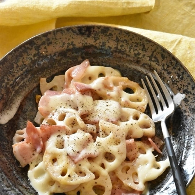 しっかり味でお箸がすすむ！ほくほく美味な「れんこん×チーズ」おつまみ