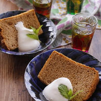 「チャイ風シフォンケーキ」「茶の木（カフェ、京都四条河原町）