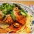 アスパラと浅利のトマトソースパスタ