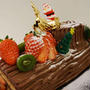  フライパンで作るフランスのクリスマスケーキ『ブッシュドノエル』