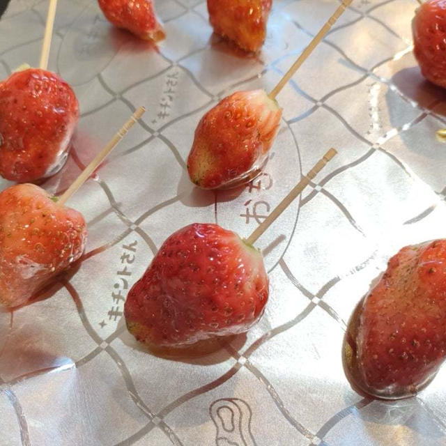 マグカップが割れた…恐怖のいちご飴作り(;´∀｀)