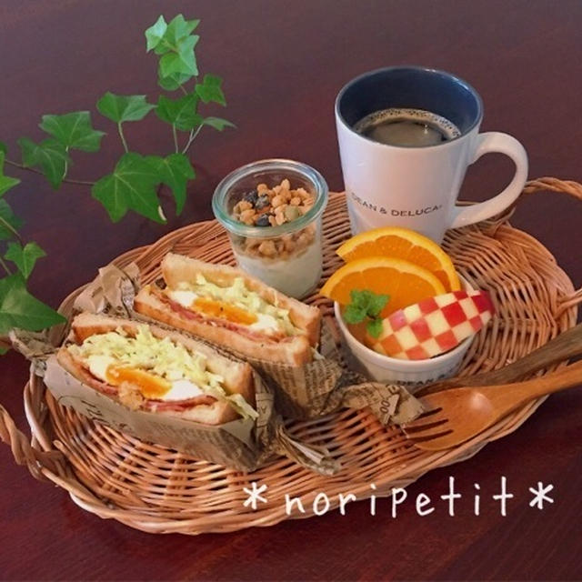 <おうちカフェ>久しぶりの沼サンdeワンプレートブランチ♡とHappy Birthday♡