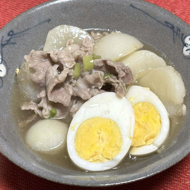 薬膳ってなぁに？今日は仕事運アップの肉料理がラッキー、根気もアップ、豚肉とかぶの中華煮で薬膳！