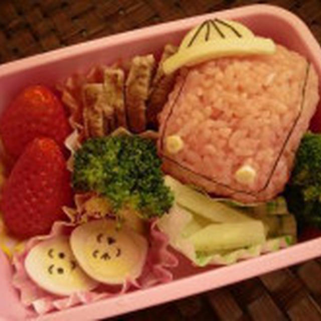 簡単★ランドセルのデコ弁当