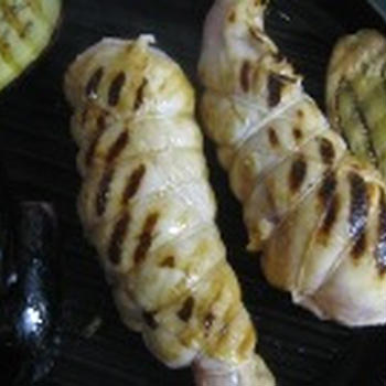 塩麹につけた鶏肉