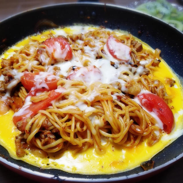 【家ごはん】 焼きそば色々 数日分まとめ♪　[レシピ]韓国わかめスープ