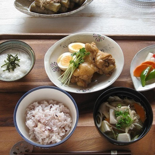ストウブで♪ 鶏手羽元のさっぱり煮