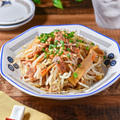 焼き豚ともやしのピリ辛中華和え｜火を使わず5分！おつまみにも最高♪