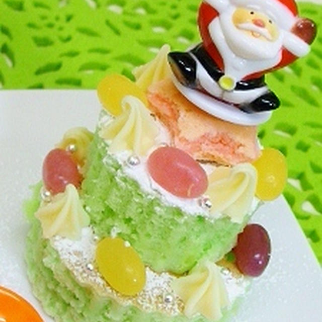 ＨＭと市販のお菓子でプチクリスマスケーキ♪ラジオ出演のお知らせ