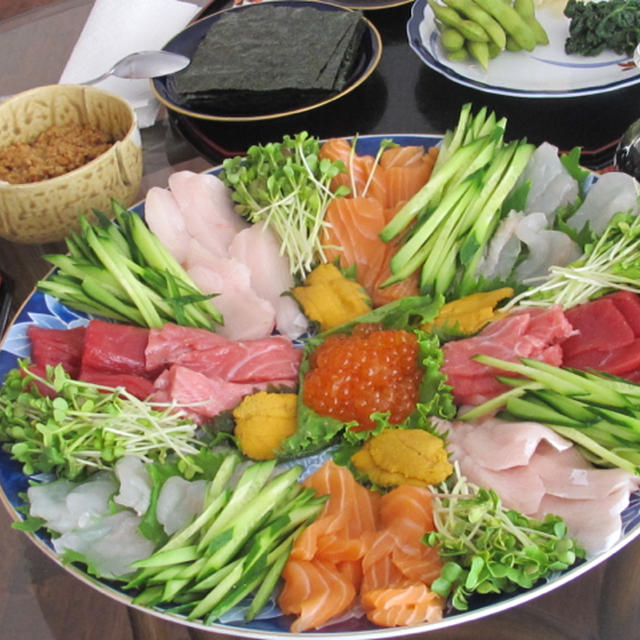 手巻き寿司パーティー