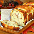 Nuts & Dried Fruits Cream Cheese Braid Brioche