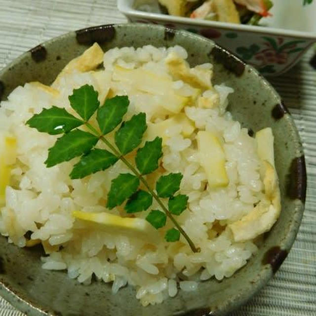 破竹の炊き込みご飯 By Watakoさん レシピブログ 料理ブログのレシピ満載