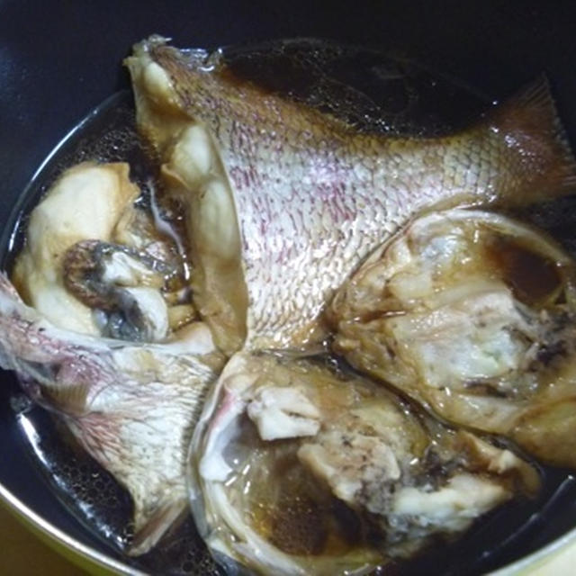 鯛のあら炊き