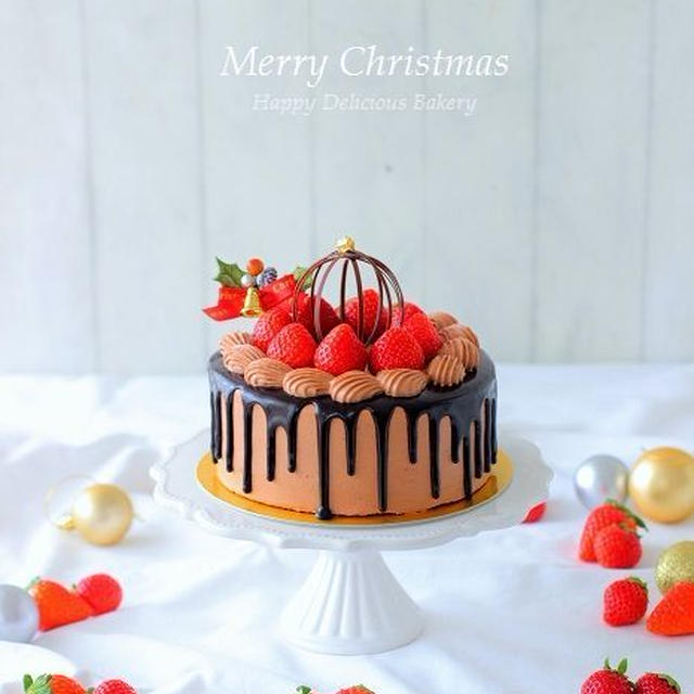 クリスマスケーキ2016年！チョコたら～りケーキ♪