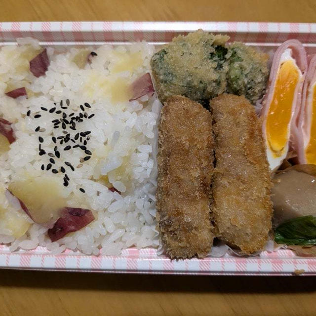 わたし＆同僚さんのお弁当　〜まぐろカツ弁当〜