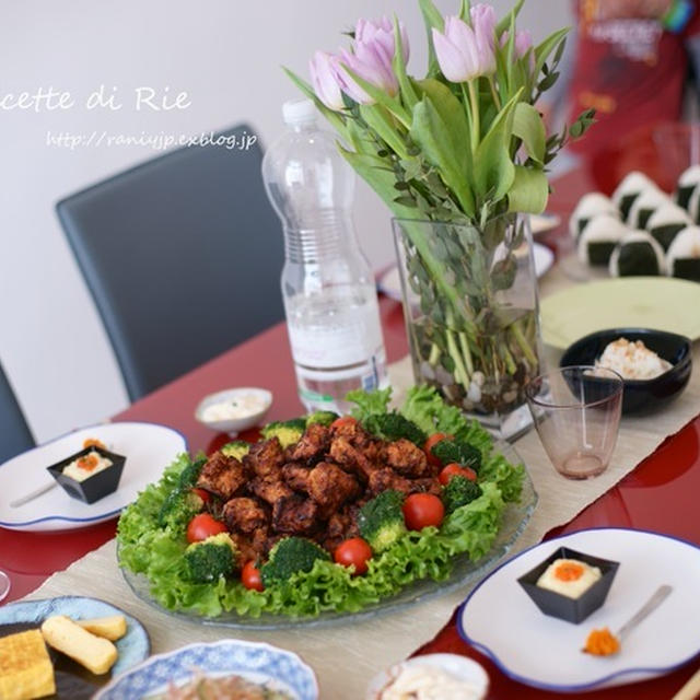 日本食パーティー♪Festa giapponese